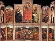 Jan Van Eyck The Ghent Altarpiece Sweden oil painting artist